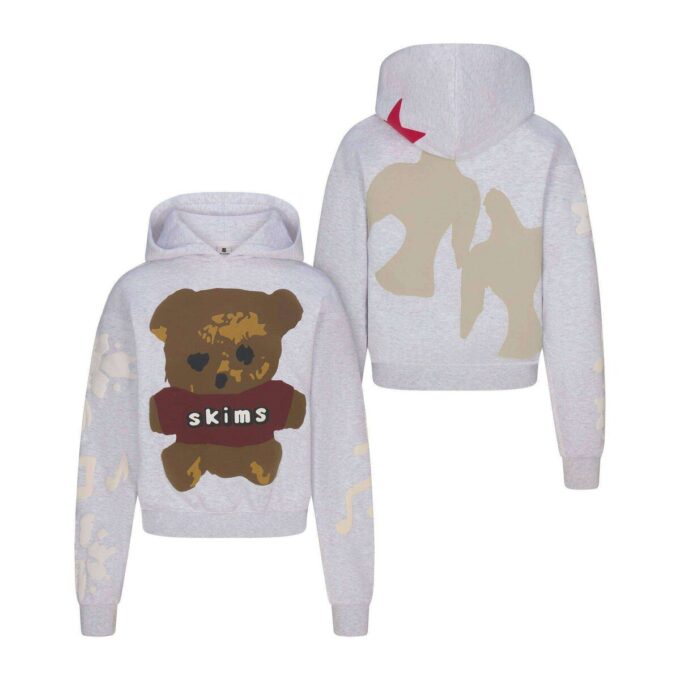 CACTUS PLANT FLEA MARKET X SKIMS COTTON FLEECE HOODIE