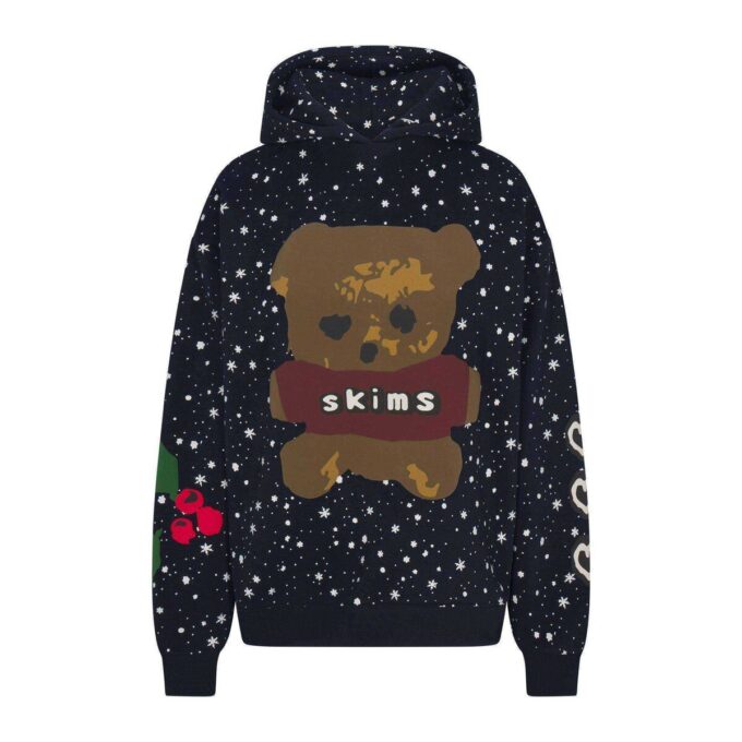 CACTUS PLANT FLEA MARKET X SKIMS COTTON FLEECE OVERSIZED HOODIE