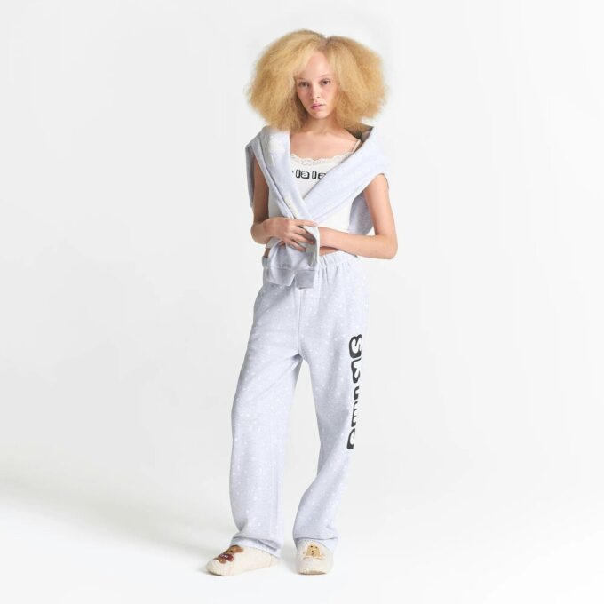 CACTUS PLANT FLEA MARKET X SKIMS COTTON FLEECE STRAIGHT LEG PANT