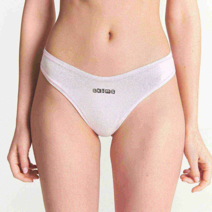 CACTUS PLANT FLEA MARKET X SKIMS COTTON JERSEY DIPPED THONG 5-PACK