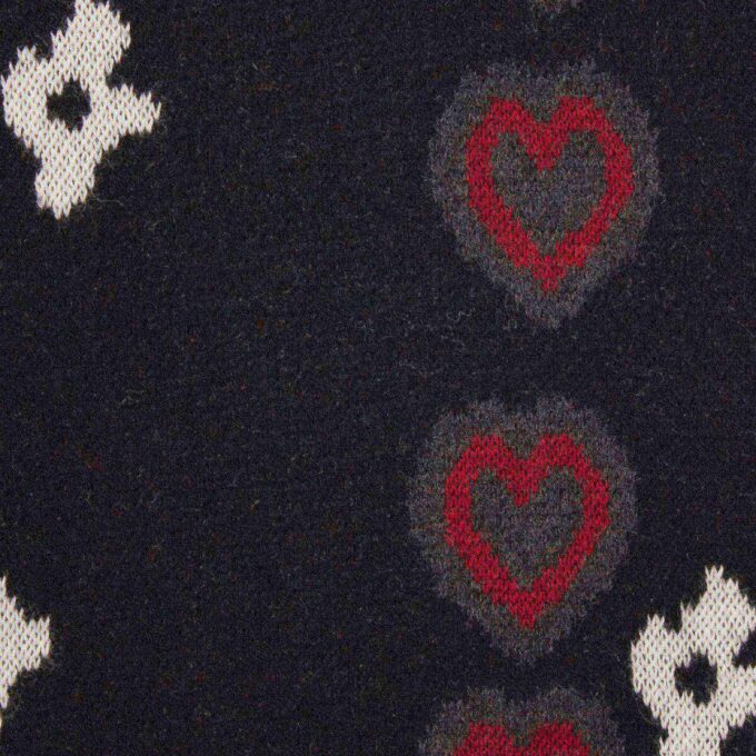 CACTUS PLANT FLEA MARKET X SKIMS COTTON KNIT MENS INTARSIA SWEATER