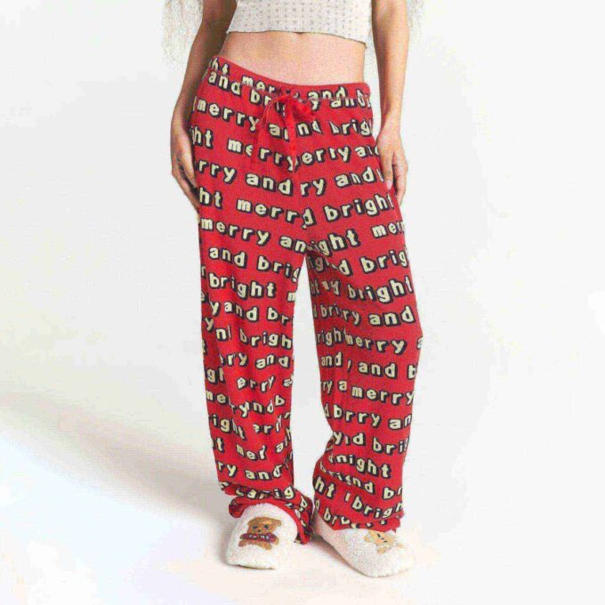 CACTUS PLANT FLEA MARKET X SKIMS HEAVY POINTELLE AND WAFFLE SLEEP SET