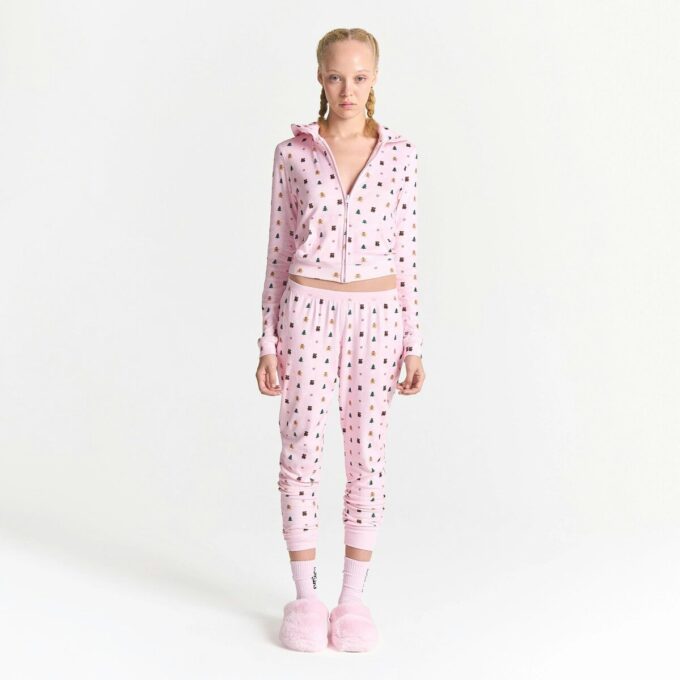 CACTUS PLANT FLEA MARKET X SKIMS PLUSH POINTELLE RELAXED LEGGING