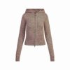 CASHMERE ZIP UP HOODIE CASHMERE ZIP UP HOODIE