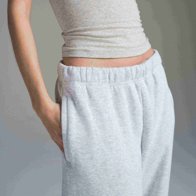 COTTON FLEECE CLASSIC STRAIGHT LEG PANT