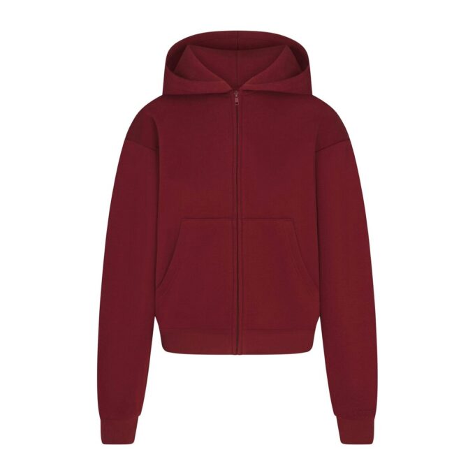 COTTON FLEECE CLASSIC ZIP UP HOODIE