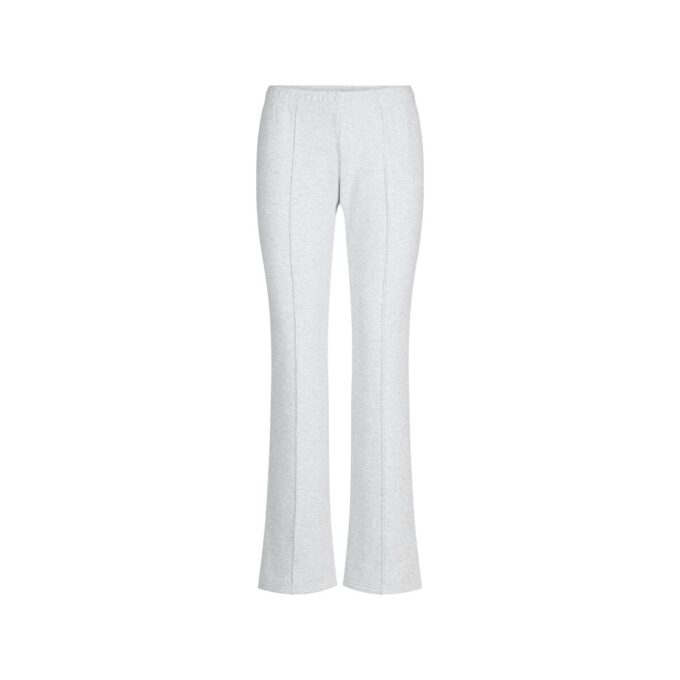 COTTON FLEECE LOW RISE SLIM PANT