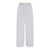 COTTON FLEECE OVERSIZED DOUBLE WAISTBAND PANT