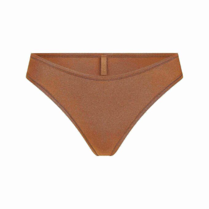 COTTON JERSEY DIPPED THONG COTTON JERSEY DIPPED THONG