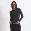 COTTON JERSEY LONG SLEEVE T-SHIRT