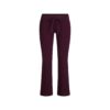 COTTON JERSEY LOW RISE CROP PANT