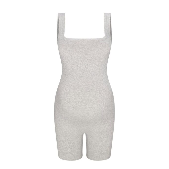 COTTON JERSEY MATERNITY ONESIE