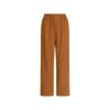 COTTON JERSEY WIDE LEG PANT