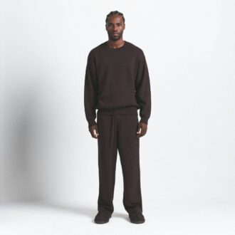 COTTON KNIT MENS STRAIGHT LEG PANT