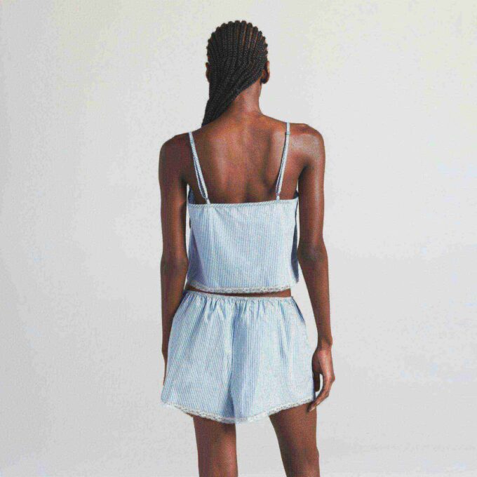 COTTON POPLIN SLEEP CAMI