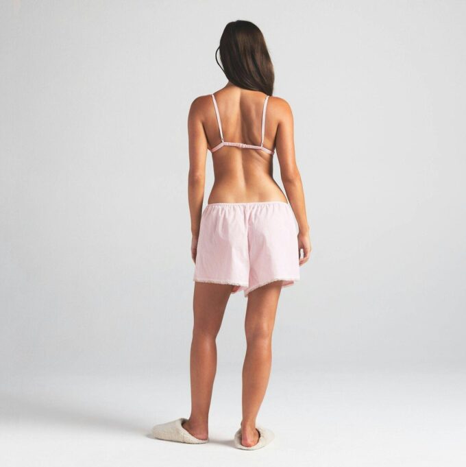 COTTON POPLIN SLEEP SHORT