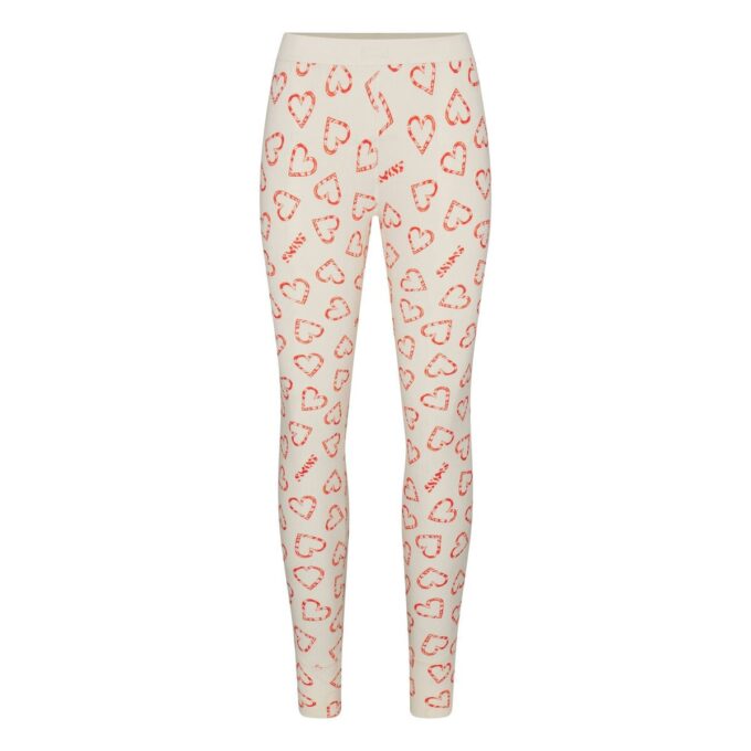 COTTON RIB HENLEY AND LEGGING SET