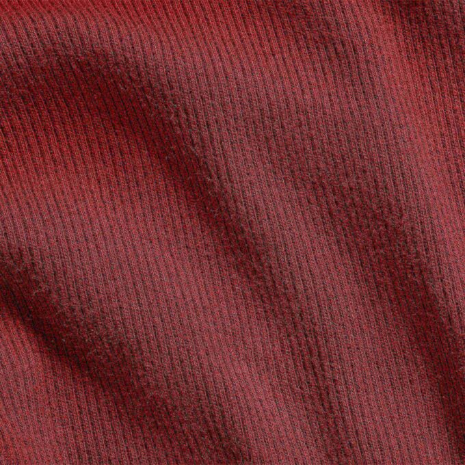 COTTON RIB SCOOP NECK HENLEY