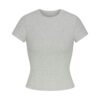 COTTON RIB T-SHIRT