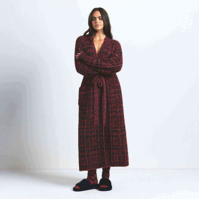 COZY KNIT UNISEX ROBE