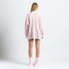 COZY LIGHT OVERSIZED CABLEKNIT CREWNECK PULLOVER