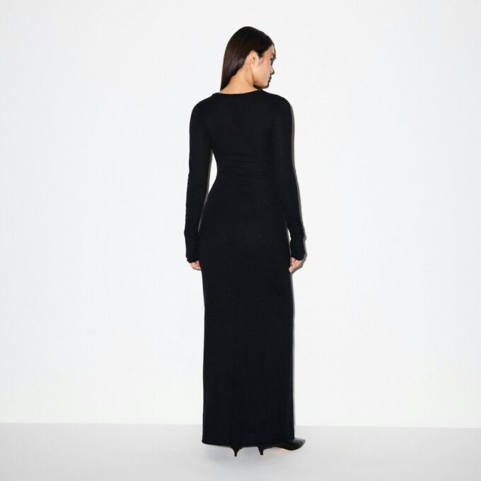 FEATHERWEIGHT CASHMERE LONG DRESS