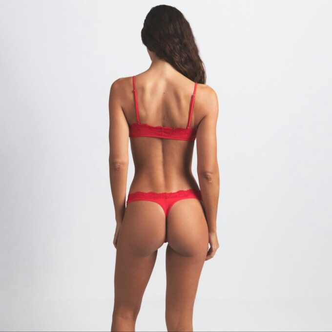 FITS EVERYBODY LACE DIPPED THONG 5-PACK FITS EVERYBODY LACE DIPPED THONG 5-PACK