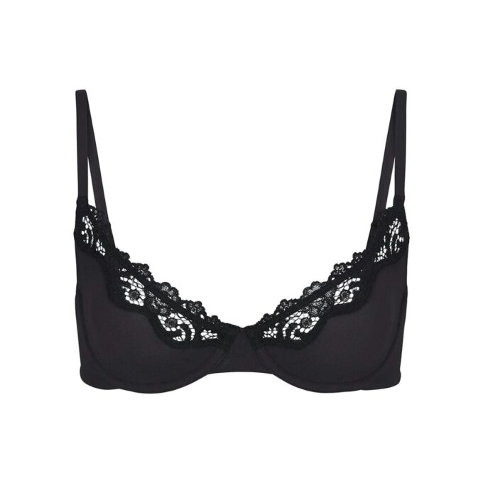 FITS EVERYBODY LACE UNLINED SCOOP BRA