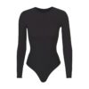 FITS EVERYBODY LONG SLEEVE CREW NECK BODYSUIT