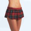 FLANNEL SLEEP MICRO SHORT