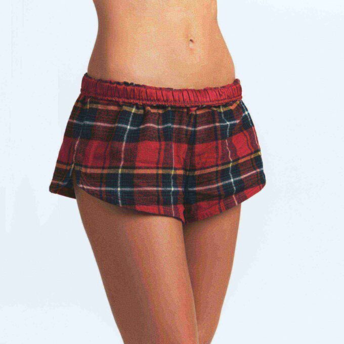 FLANNEL SLEEP MICRO SHORT