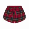 FLANNEL SLEEP MICRO SHORT