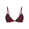 FLANNEL SLEEP TRIANGLE BRALETTE FLANNEL SLEEP TRIANGLE BRALETTE
