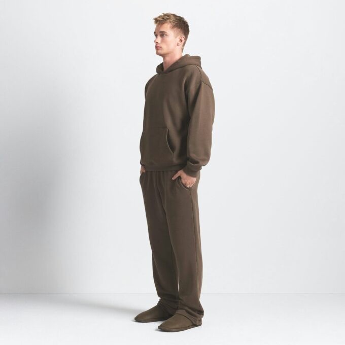 FLEECE LOUNGE MENS RELAXED HOODIE