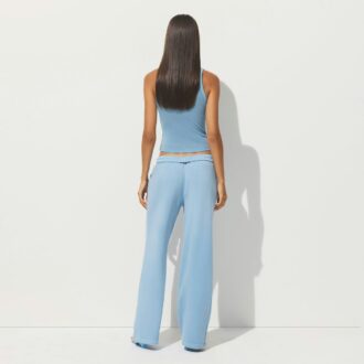 FRENCH TERRY STRAIGHT LEG PANT FRENCH TERRY STRAIGHT LEG PANT