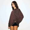 HEAVY COTTON OVERSIZED LONG SLEEVE T-SHIRT