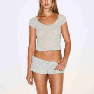 HEAVY POINTELLE SHORT