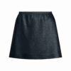 HEAVYWEIGHT SATIN MINI SKIRT