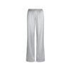 HEAVYWEIGHT SATIN WIDE LEG PANT