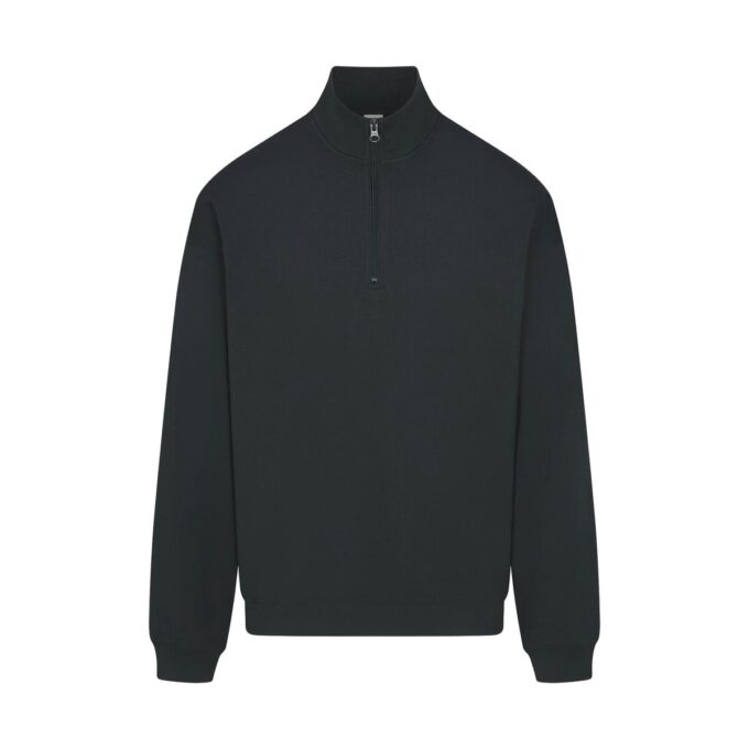 JERSEY LOUNGE MENS RELAXED QUARTER ZIP PULLOVER