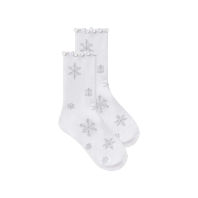 LETTUCE EDGE QUARTER CREW SOCK