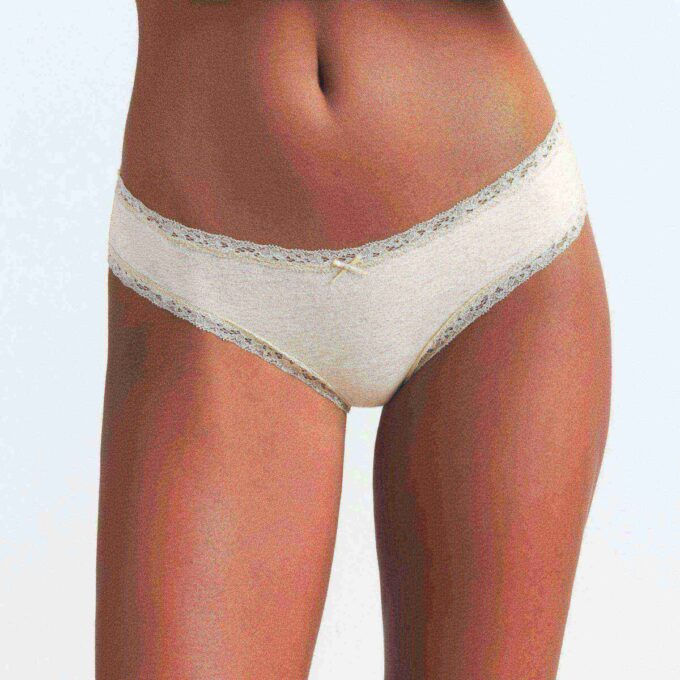 LIGHTWEIGHT COTTON LACE BRIEF 10-PACK
