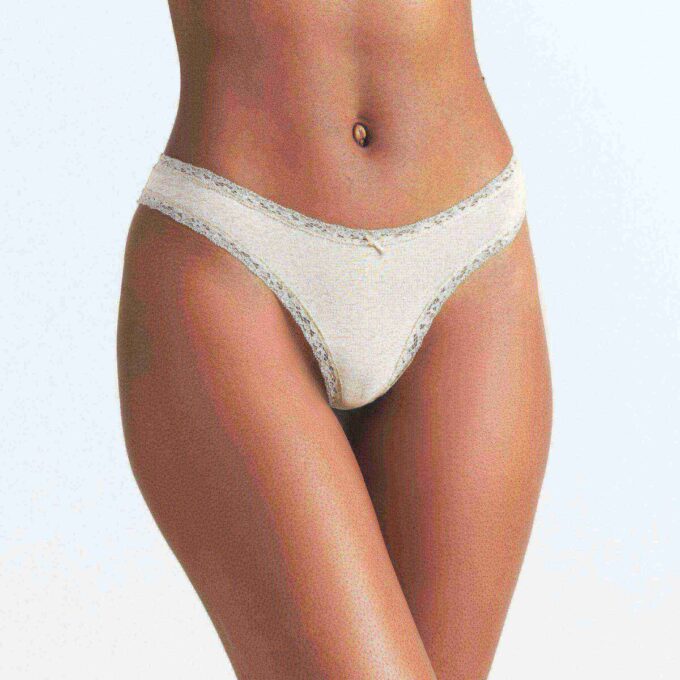 LIGHTWEIGHT COTTON LACE THONG 10-PACK LIGHTWEIGHT COTTON LACE THONG 10-PACK