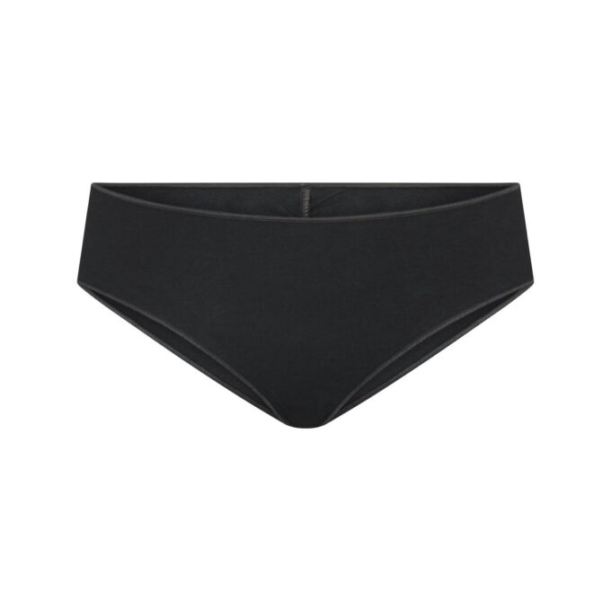 LIGHTWEIGHT COTTON RUCHED BACK HIPSTER