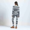 LOGO PLUSH POINTELLE HENLEY ONESIE