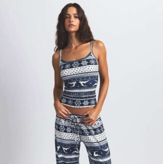 LOGO PLUSH POINTELLE PANT