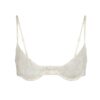 MILKY SHEER FRONT CLOSE BRA
