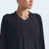NikeSKIMS AIRY V-NECK OVERSIZED LONG SLEEVE TOP