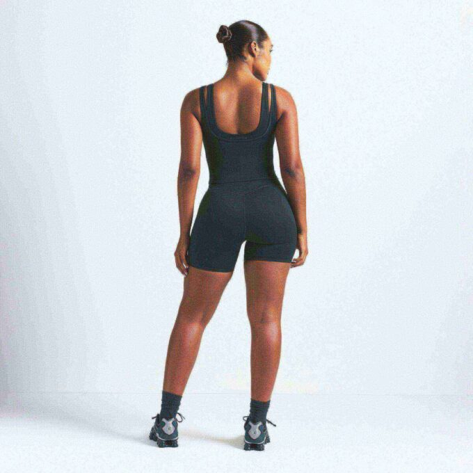 NikeSKIMS MATTE DOUBLE STRAP SCOOP TANK