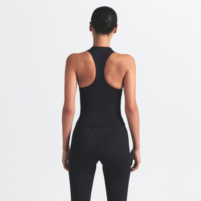 NikeSKIMS MATTE MOCK NECK RACER TANK